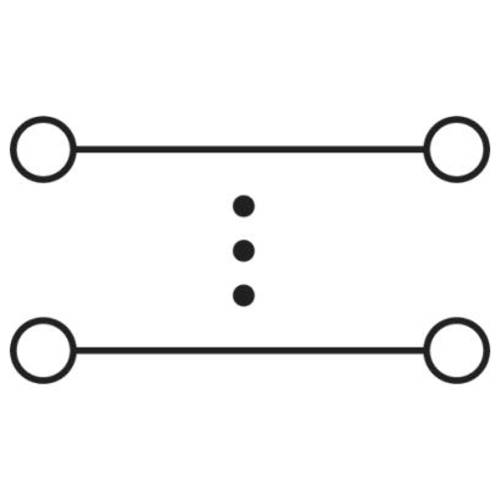 Phoenix Contact 3260060 Hochstromklemme 20 mm Zugfeder Grau, Blau, Schwarz, Gelb 2 St.