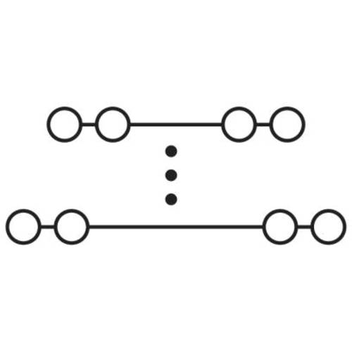 Phoenix Contact 3270118 Rangierverteiler 8.3 mm Zugfeder Blau 10 St.