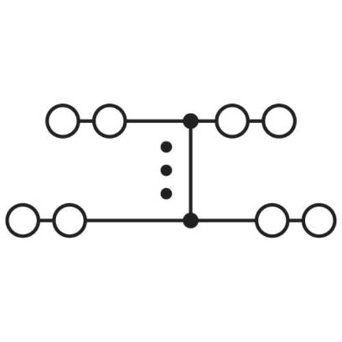 Phoenix Contact 3270249 Potenzialverteiler 8.3 mm Zugfeder Grau 10 St.