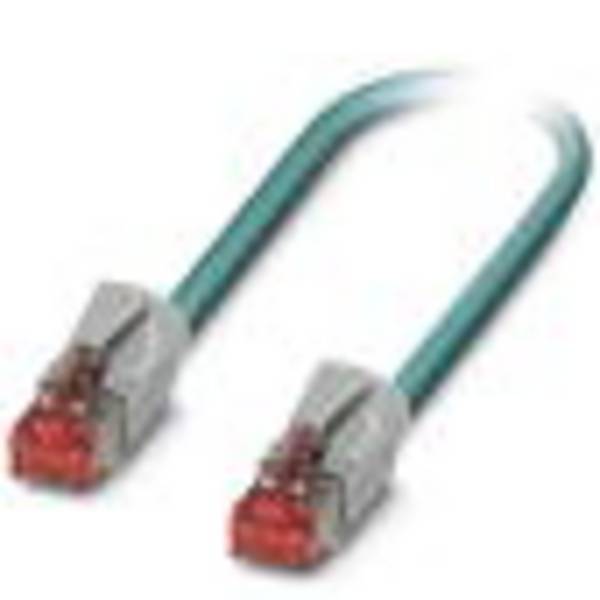 Phoenix Contact 1408933 RJ45 Patchkabel CAT 5e S/FTP 1.00 m Blau Geschirmt 1 St.