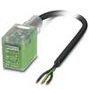 Ventilstecker mit angespritzter Leitung 1401350 Schwarz SAC-3P- 3,0-PUR/BI-1L-R-ES 1401350 Phoenix Contact Inhalt: 1 St.