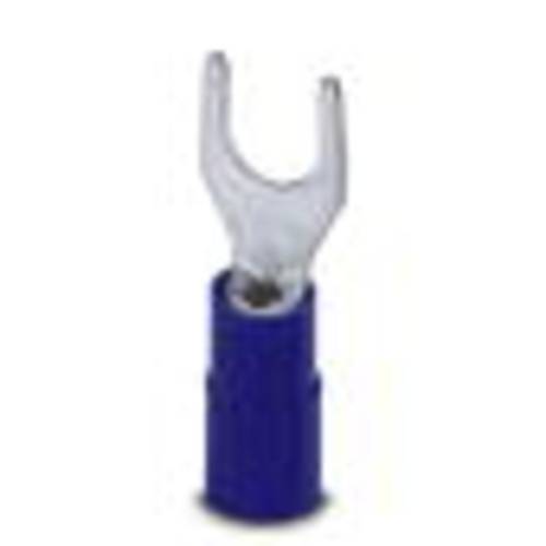 Thumbnail - Phoenix Contact 3240040 Gabelkabelschuh 1.50 mm² 2.50 mm² Loch-Ø=5.30 mm Teilisoliert Blau 50 St.