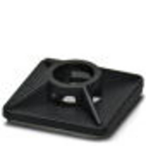 Phoenix Contact WT-BASE LS HF 6 BK Kabelhalter selbstklebend 3240709 Bündel-Ø-Bereich 27 mm (max) 4fach einfädeln Schwarz 100 St.