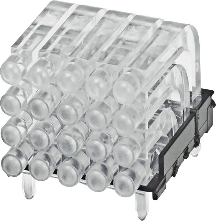 Phoenix Contact HS LC-H-D2/ R4XC5-2,54 Lichtleiter PC Transparent 100 St. Piece