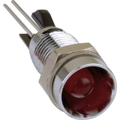 Mentor 2664.1001 2664.1001 LED-Fassung  Metall Passend für (LEDs) LED 5 mm Schraubbefestigung 