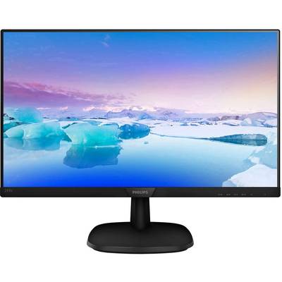 Philips 243V7QDAB/00 LCD-Monitor EEK E (A - G) 61 cm (24 Zoll) 1920 x 1080 Pixel 16:9 5 ms DVI, HDMI®, VGA, Audio-Line-i