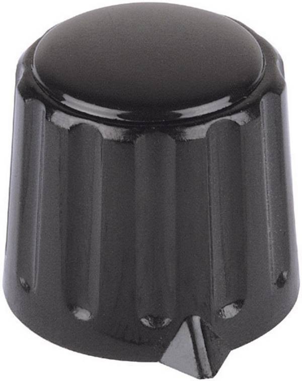 Mentor 4309.6131 4309.6131 Drehknopf mit Zeiger Schwarz (Ø x H) 15 mm x 16 mm 1 St.
