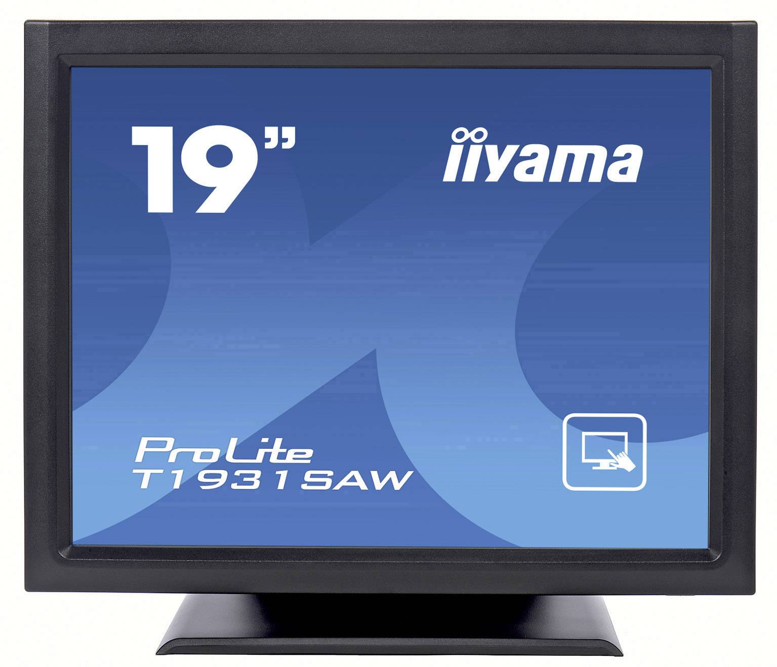 Iiyama ProLite T1931SAW Touchscreen-Monitor EEK E (A - G) 48.3 cm (19 Zoll) 1280 x 1024 Pixel 5:4 5 ms DisplayPort, HDMI®, VGA, Audio-Line-out TN LED