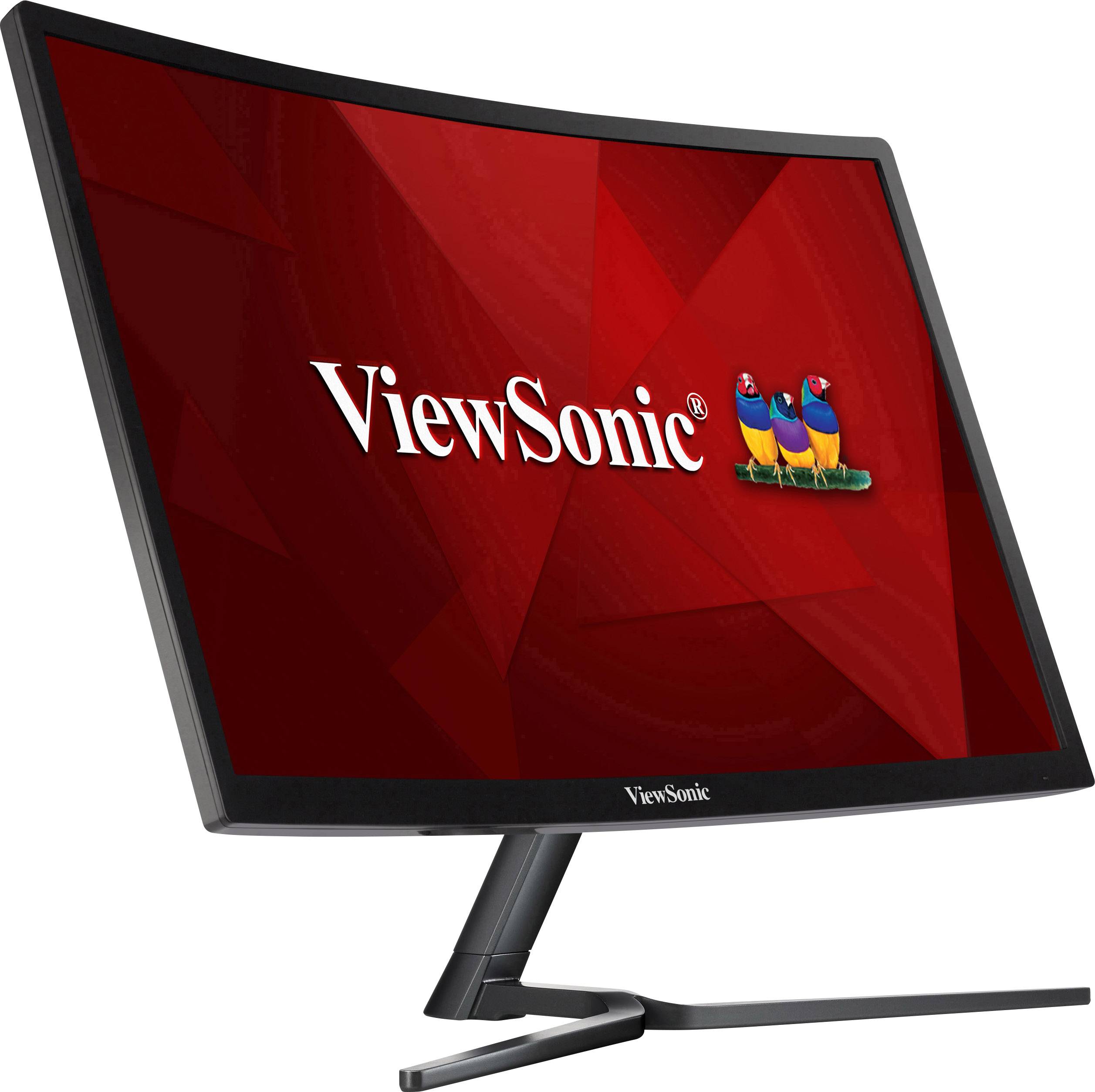 Viewsonic VX2458-C-MHD LCD-Monitor EEK F (A - G) 61 cm (24 Zoll) 1920 x 1080 Pixel 16:9 1 ms HDMI®, DisplayPort, DVI, Ko-4