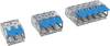 Degson DG221-5.6-03P-17-12A(H) Verbindungsklemme flexibel: 0.14-4.0 mm² starr: 0.20-4.0 mm² Polzahl: 3 1 St. Transparent, Blau