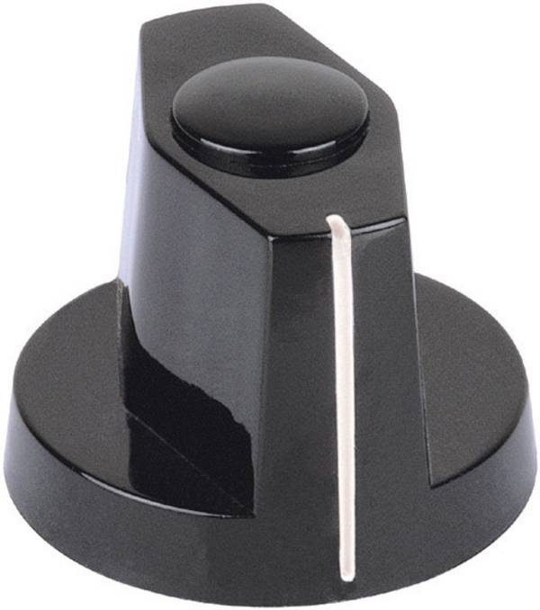 Mentor 355.31 355.31 Knebelknopf mit Zeiger Schwarz (Ø x H) 15 mm x 15.7 mm 1 St.