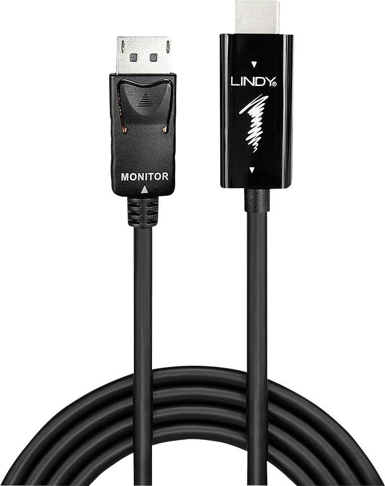 Lindy HDMI an DisplayPort Kabel 2m