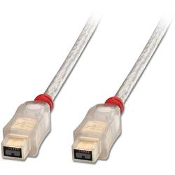 Image of LINDY FireWire Anschlusskabel [1x Firewire (800) Stecker 9pol. - 1x Firewire (800) Stecker 9pol.] 1.00 m Grau