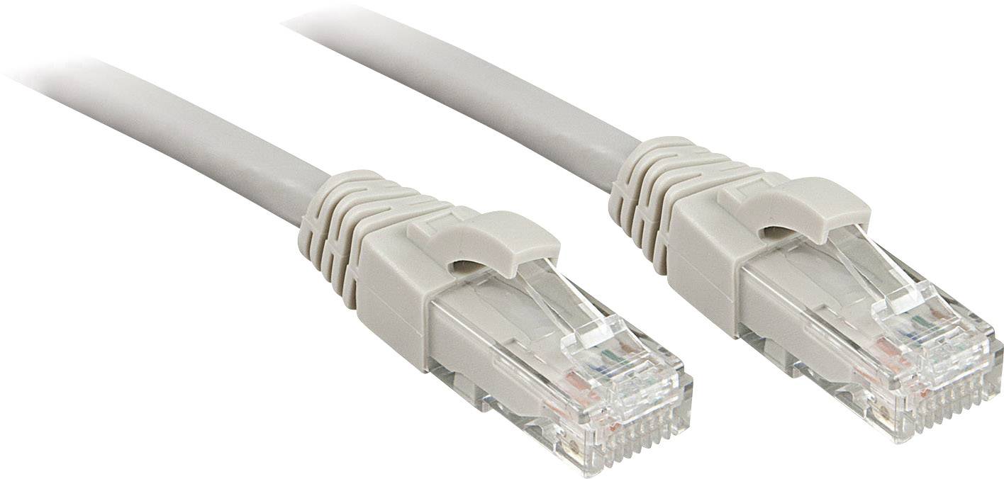 LINDY Patchkabel Cat6 UTP Premium grau 2.00m Kabel RJ45 Cat.6-0