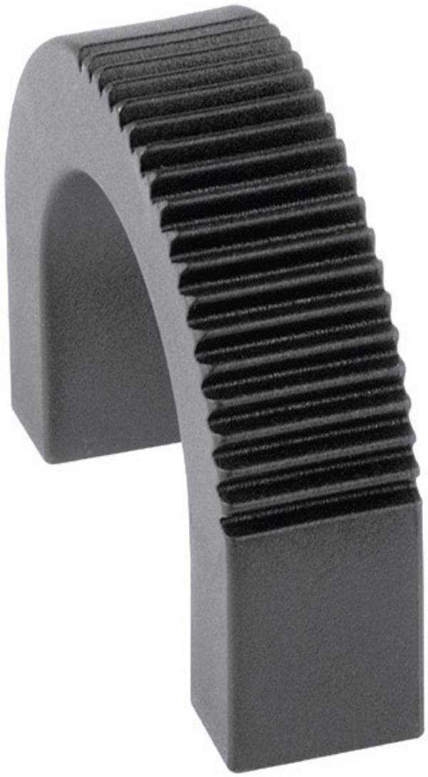 Mentor 3210.1003 Fingergriff Schwarz (L x B x H) 35 x 9.5 x 27 mm 1 St.