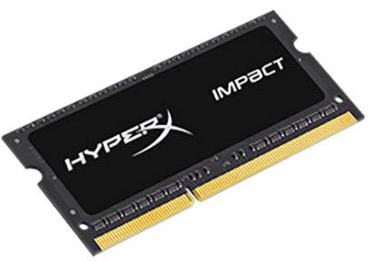 HyperX Impact Black Series - DDR3L - Kit - 16 GB: 2 x 8 GB - SO DIMM 204-PIN - 2133 MHz / PC3-17000