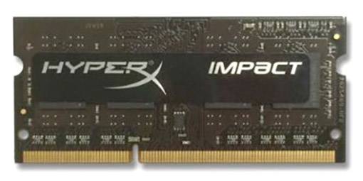 HyperX Impact Black Series - DDR3L - kit - 8 GB: 2 x 4 GB