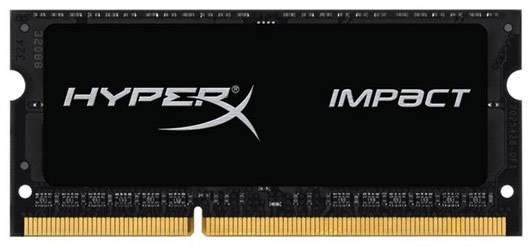 HyperX Impact Black Series - DDR3L - Kit - 16 GB: 2 x 8 GB - SO DIMM 204-PIN - 1866 MHz / PC3L-14900