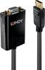 LINDY DisplayPort / VGA Adapterkabel DisplayPort Stecker, VGA 15pol. Buchse 0.15 m Schwarz 41006 DisplayPort-Kabel