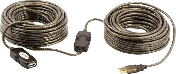 LINDY USB-Kabel  USB 2.0 USB-A Stecker, USB-A Buchse 20.00 m Mehrfarbig Aktiv mit Signalverstärkung 42631
