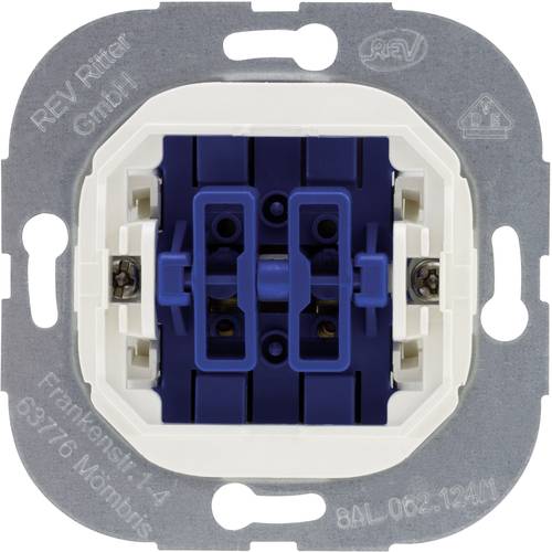 REV Einsatz Jalousie-Schalter Technik Weiß, Blau 0299350006 1 St.