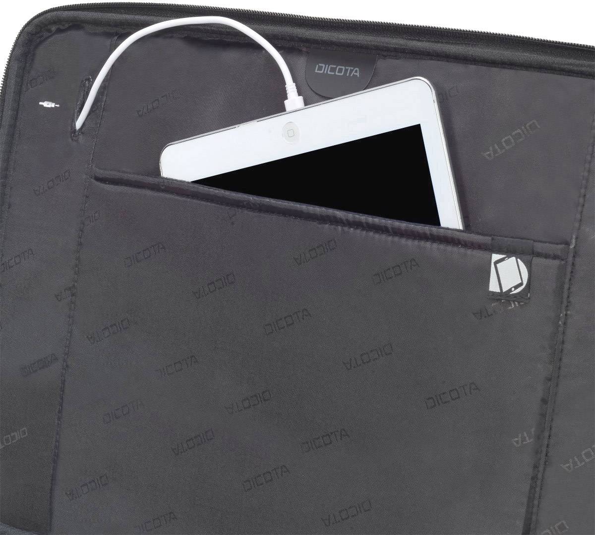 Dicota Notebook Tasche Eco Top Traveller SELECT 14-15.6 Passend für maximal: 39,6 cm (15,6") Schwarz-6