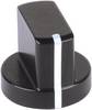 Mentor 5580.4631 5580.4631 Knebelknopf Schwarz (Ø x H) 12 mm x 14 mm 1 St.