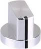 Mentor 5582.6611 5582.6611 Knebelknopf Aluminium (Ø x H) 20 mm x 17 mm 1 St.