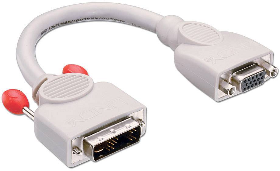 Lindy 41222 DVI-I-Adapter DVI-A Stecker an VGA Kupplung-0