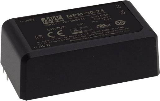 MEAN WELL MPM-30-3.3ST AC/DC-Printnetzteil 3.3 V/DC 6 A