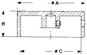 Mentor 523.6191 523.6191 Drehknopf Aluminium (Ø x H) 30 mm x 15 mm 1 St.-1