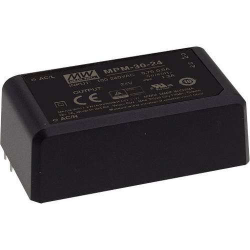 Thumbnail - MEAN WELL MPM-30-12 AC/DC-Printnetzteil 12 V/DC 2.5 A