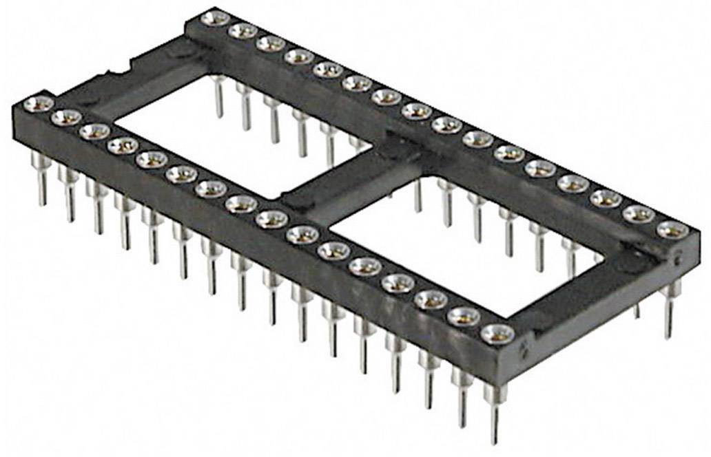 TRU COMPONENTS AR 20 HZL-TT IC-Fassung Rastermaß: 7.62 mm Polzahl: 20 Präzisions-Kontakte 1 St.