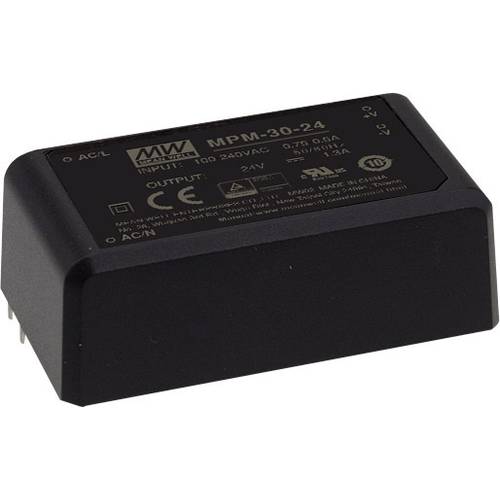 MEAN WELL MPM-30-3.3 AC/DC-Printnetzteil 3.3 V/DC 6 A