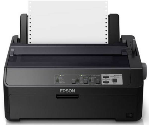 Epson FX 890 IIN Nadeldrucker 612 Zeichen/s 9-Nadel-Druckkopf, Schmaler Einzug, Druckbreite 80 Zeichen, Netzwerk-fähig USB, Parallel, LAN