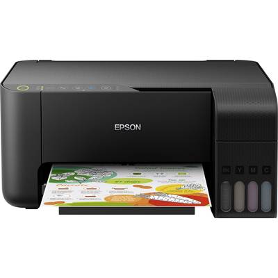 Epson EcoTank ET-2710 Farb Tintenstrahl Multifunktionsdrucker  A4 Drucker, Scanner, Kopierer WLAN, Tintentank-System