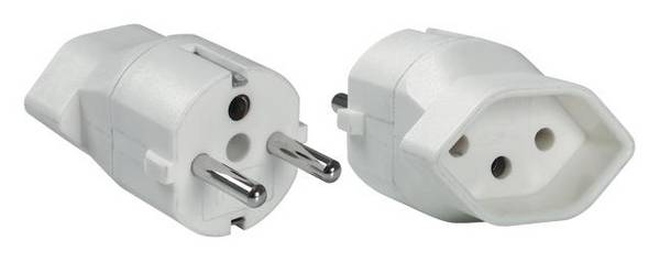 Bachmann 921.012 Reiseadapter Bachmann - Adapter für Power Connector - weiß