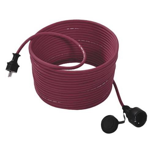 Thumbnail - Bachmann 343.370 Strom Verlängerungskabel 16 A Rot 25.00 m H05VV-F 3G 1,5 mm²