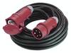 BACHMANN Extension 5G1,5mm² schwarz, H07RN-F CEE 16A rot 400V Phasenwender, 10 m