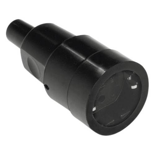 Thumbnail - Bachmann 913.175 Schutzkontaktkupplung Gummi, Silikon 250 V Schwarz IP20