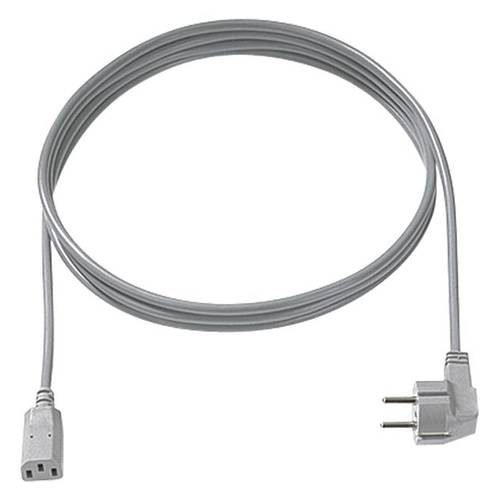 BACHMANN Zuleitung H05VV-F 3G0,75mm² grau, 2,0m, Typ 30/35 / C13