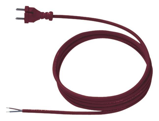 Bachmann 246.376 Strom Anschlusskabel Rot (klar) 5.00 m