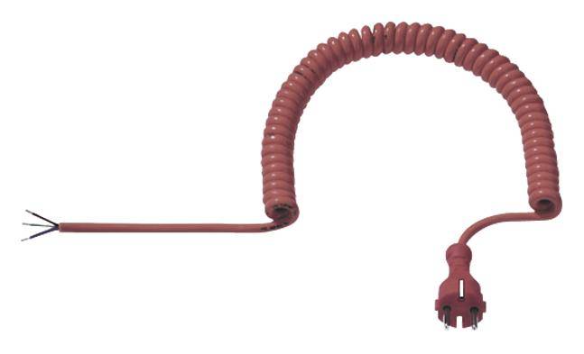 Bachmann 665.870 Strom Anschlusskabel Orange 2.50 m