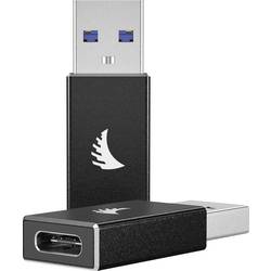Image of Angelbird USB 3.2 Gen 1 (USB 3.0) Adapter [1x USB 3.2 Gen 2 Stecker A​ (USB 3.1) - 1x USB-C™ Buchse] USB-A-C
