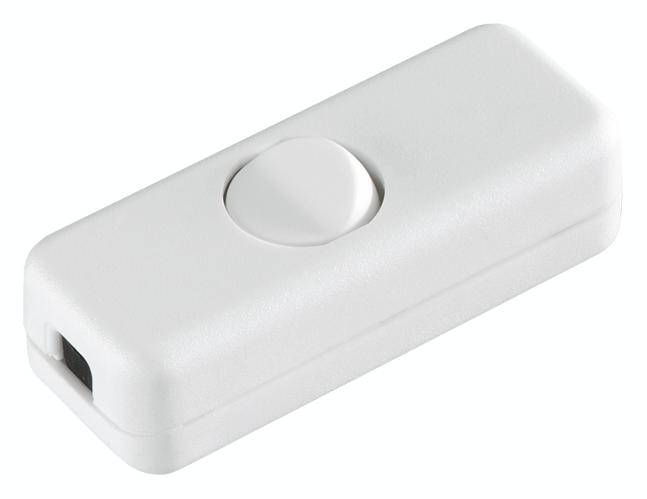 interBär 924.037 Zwischenschalter Weiß 1 x Aus/Ein 2 A 1 St.-1