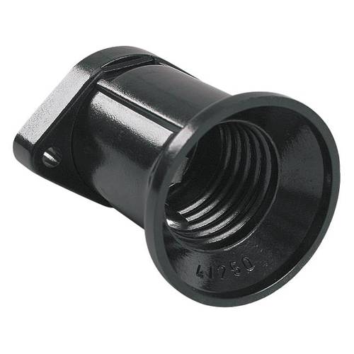 Bachmann Glühbirnenfassung - E14 - Schwarz - Kunststoff - Schwarz