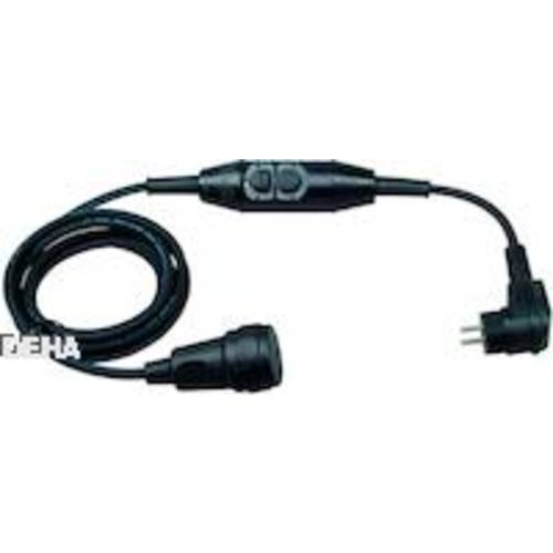 Bachmann 919.014 Personenschutz-Verlängerungskabel PRCD-S 250 V Schwarz IP20