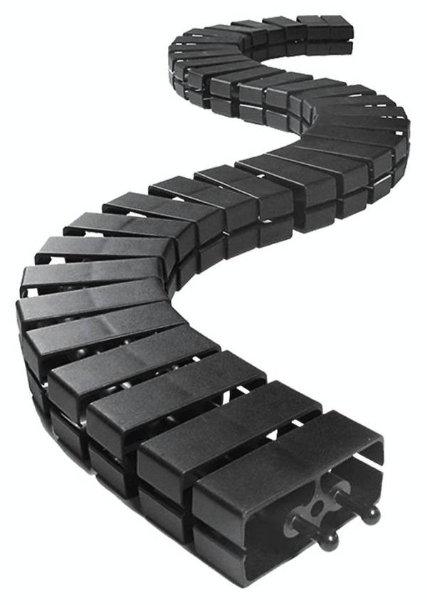 BACHMANN Kabelschlange Cube schwarz RAL