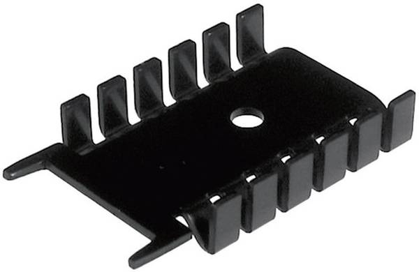 TRU COMPONENTS 1586595 TC-V5641B-T-203 Transistor-Klammer 21 K/W (L x B x H) 35.8 x 22.3 x 6.4 mm TO-220
