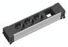 BACHMANN CONFERENCE TOP FRAME Medium Einsatz 3x Schutzkontakt 1x ABD